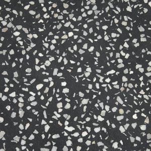 Bishop 70cm Terrazzo Dining Table in Black