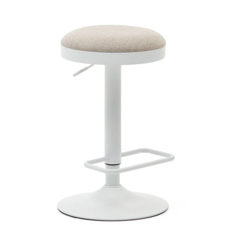 Jordan Fabric Kitchen Bar Stool in Beige