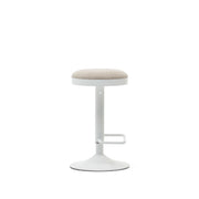 Jordan Fabric Kitchen Bar Stool in Beige