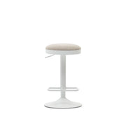 Jordan Fabric Kitchen Bar Stool in Beige