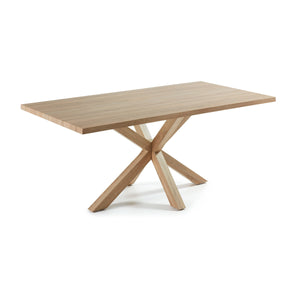 Xander 200cm Dining Table in Oak/Oak