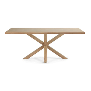 Xander 200cm Dining Table in Oak/Oak