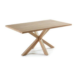 Xander 180cm Dining Table in Oak/Oak