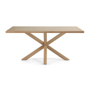 Xander 180cm Dining Table in Oak/Oak