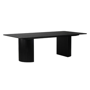 Darcy 210cm Dining Table in Black