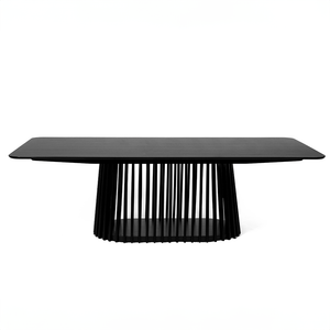 Avery 240cm Dining Table in Black