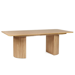 Darcy 210cm Dining Table in Natural