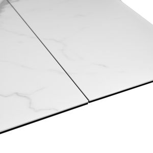 Davian 210-290cm Extendable Dining Table in Stormy White