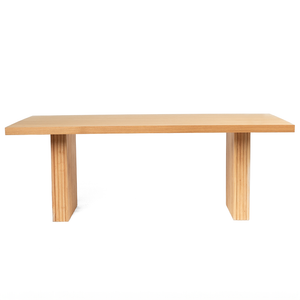 Gennaro 210cm Dining Table in Natural