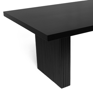 Gennaro 240cm Dining Table in Black